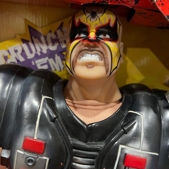 JAKKS WWF BONE CRUNCHIN' BUDDIES LEGION OF DOOM ANIMAL RARE - Picture 2 of 10